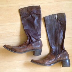 Rocco P. Brown Leather Boots